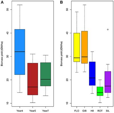 Saccharification Performances of Miscanthus at the Pilot and Miniaturized Assay Scales: Genotype and Year Variabilities According to the Biomass Composition